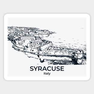 Syracuse - Italy Magnet